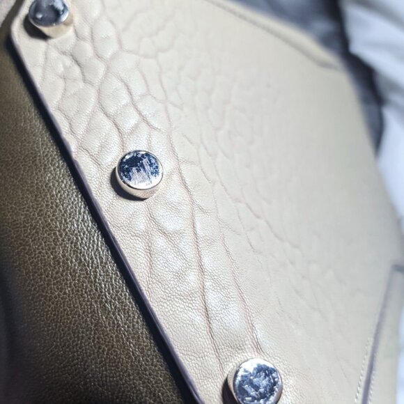 Jimmy Choo Lockett Convertible Shoulder Bag Leather Large - Picture 15 of 16